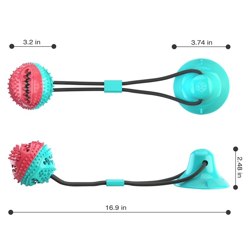 Silicone Suction Tug Toy