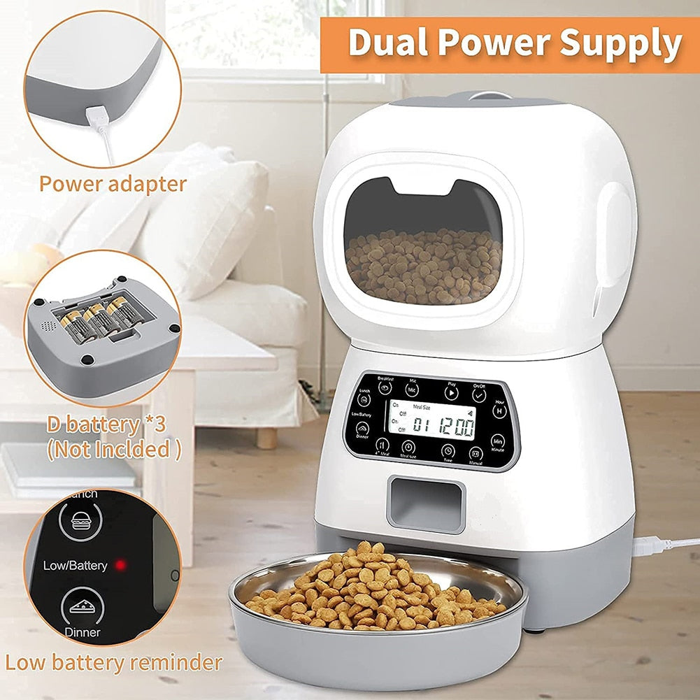 3.5L Automatic Pet Feeder