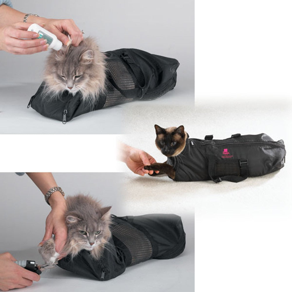 Mesh Pet Bath Bag