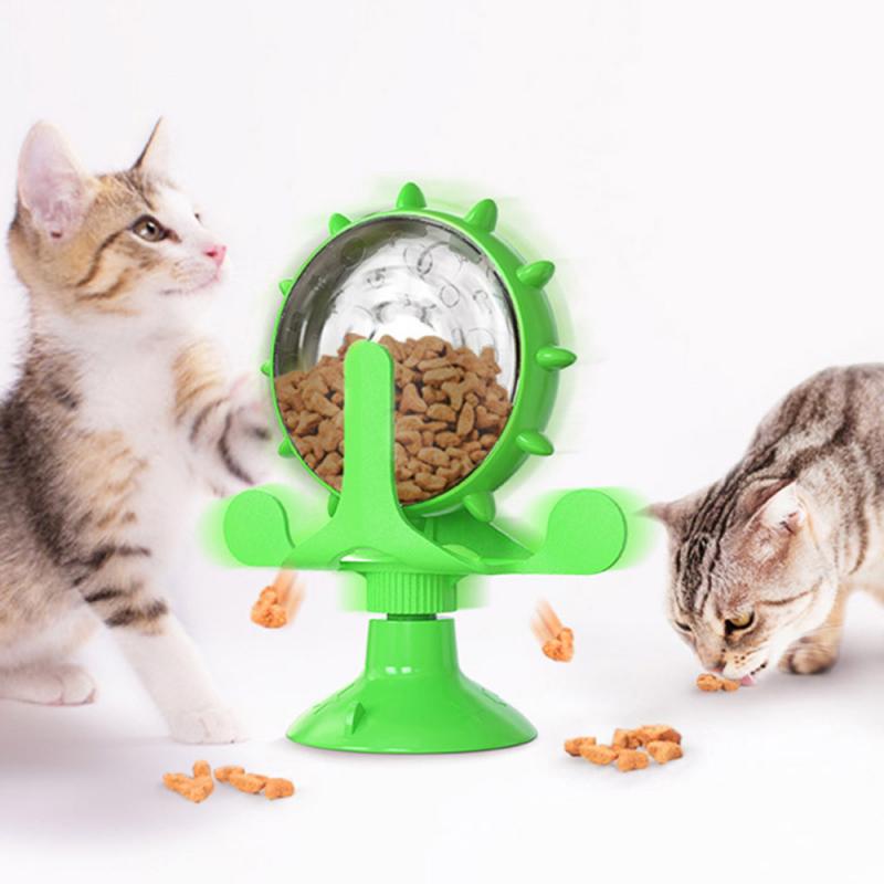 Cat Rotating Toy Feeder