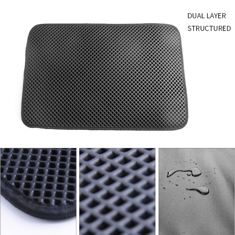 Double Layer Cat Litter Mat