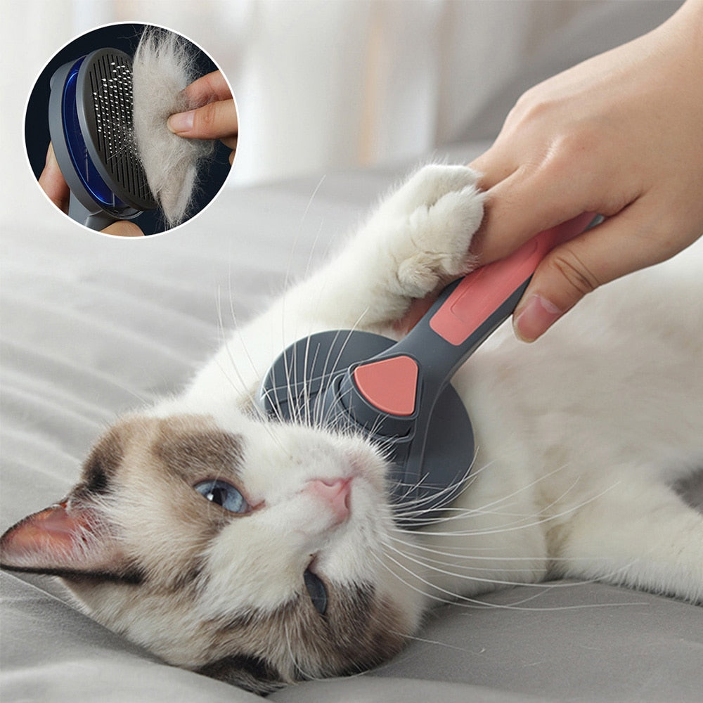 Cat Self Cleaning Slicker Brush