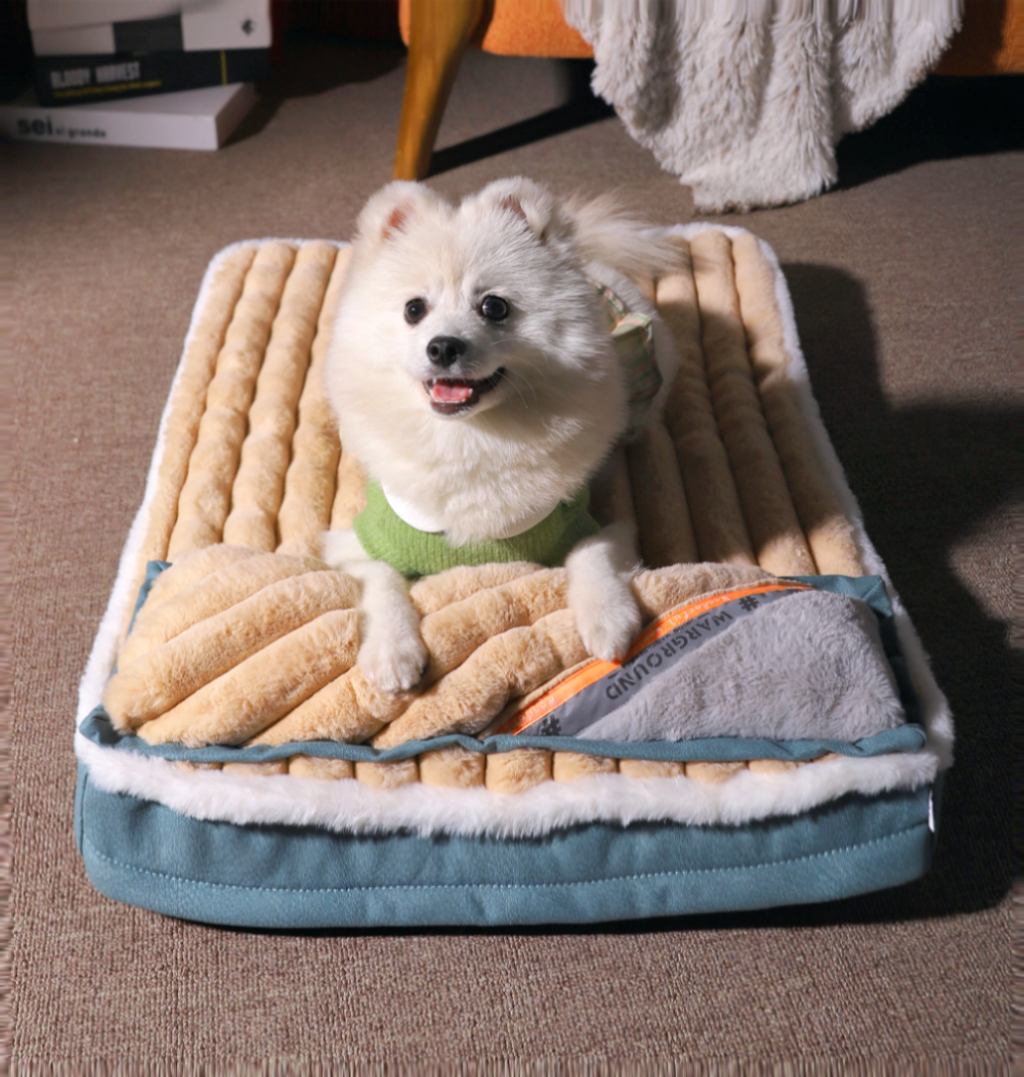 Padded Dog Cushion and Bed