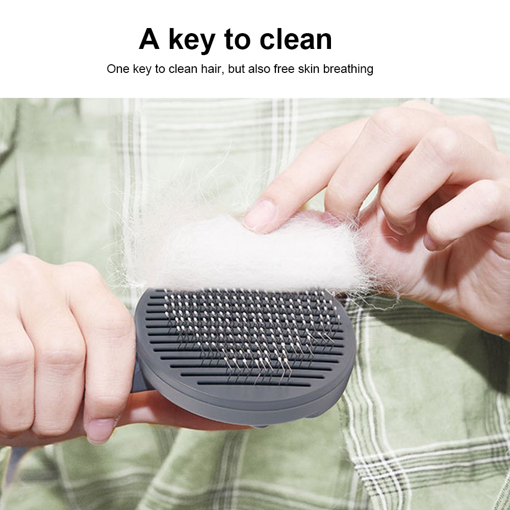 Cat Self Cleaning Slicker Brush