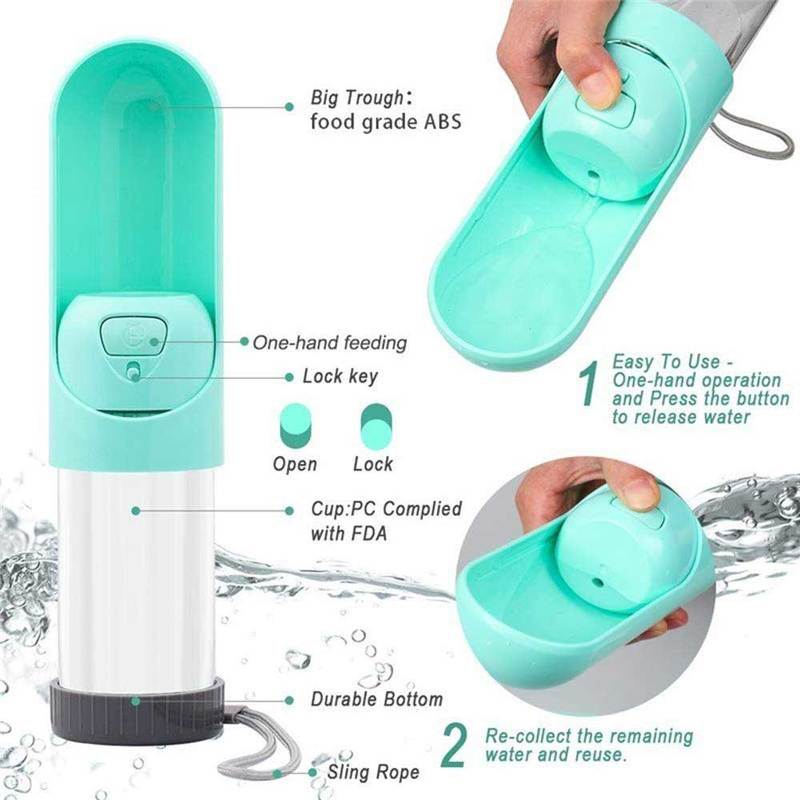 On-The-Go Pet Water Bottle